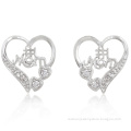 women imitation silver earring jewelry